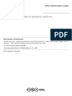 Catégories Grammaticales Et Opérations Cognitives PDF