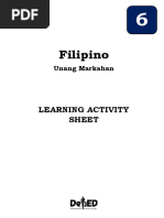 Grade 6 Filipino LAS PDF