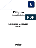 Grade 6 Filipino LAS PDF