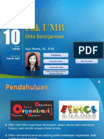 Pertemuan 10-Etika Berorganisasi