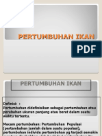 PERTUMBUHAN IKAN