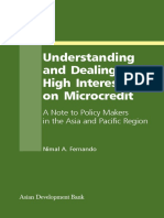 Understanding and Dealing With High Interest Rates On Microcredit