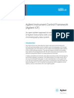 Agilent Instrument Control Framework (Agilent ICF)