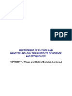 Numerical Based On SHM: Department of Physics and Nanotechnology SRM Institute of Science and Technology