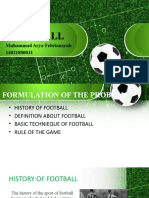 Football Football: Muhammad Arya Febriansyah 14021800031