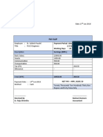 Salary Slip