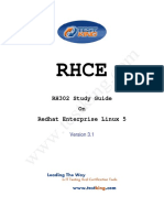 RHCE RH302 Study Guide On Redhat Enterprise Linux 5 Version 3.1