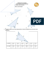 Ejercicios Adicionales 1er Trimestre Geometría