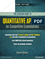 Dinesh Khattar - The Pearson Guide To Quantitative Aptitude For Competitive Examinations (2014, Pearson Education) PDF