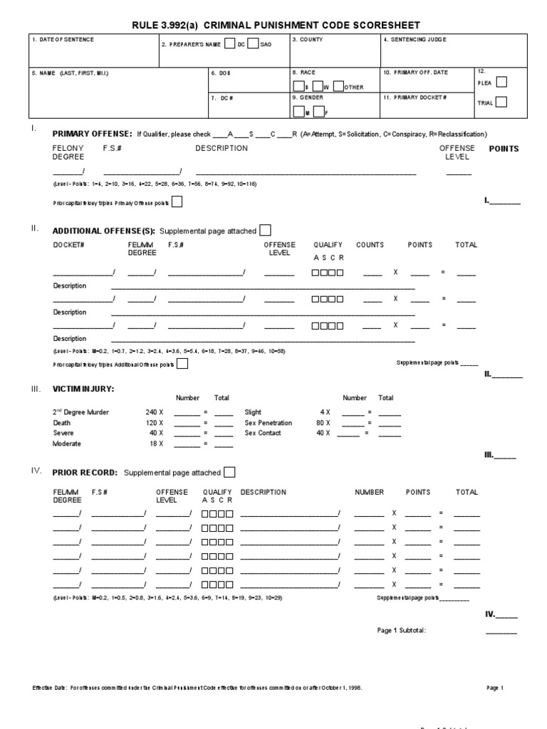rule-3-992-a-criminal-punishment-code-scoresheet-primary-offense