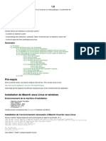 1.6. Pré-Requis. Installation de Maarch Sous Linux Et Windows. Sommaire. Environnement de La Machine D'installation