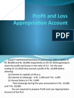 Profit and Loss Appropriation Account