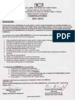 Enmienda Convocatoria 2010-2011