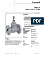 Flanged Linear Valve Pn16: Features