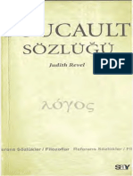 Judith Revel Foucault Sözlüğü Say Yayınları PDF