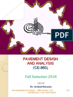 Pavement Design and Analysis Course Overview