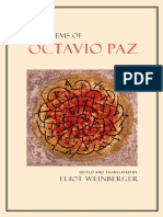 The Poems of Octavio Paz by Paz Octavio PDF