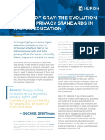 Shades of Gray Evolution of Data Privacy Standards Huron Higher Education