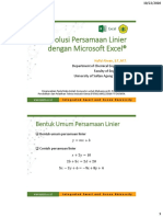 Modul 2-Persamaan Linier - Mahasiswa PDF