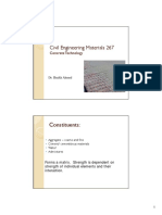 Civil Engineering Materials 267: Constituents