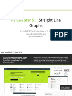P1 Chapter 5::: Straight Line Graphs