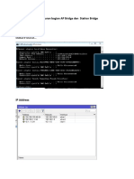 Pengaturan Bagian AP Bridge Dan Station Bridge