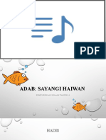 P6 Adab - Sayangi Haiwan