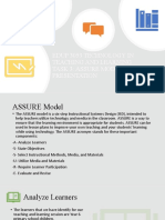 Edup 3053 Technology in Teaching and Learning Task 3: Assure Model Presentation