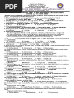 Second Periodical Test in Empowerment Technologies GRADE 11, S.Y. 2019 - 2020