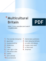 Multicultural Britain Vocab