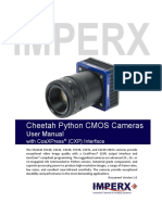 Cheetah Python CXP User Manual Rev.1.0 F PDF