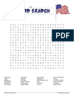 USA Word Search: Name: Date