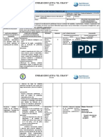 Planificación microcurricular de Física sobre sistemas de unidades y vectores