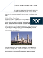 Substansi Dan Strategi Dakwah Nabi Muhammad Di Madinah