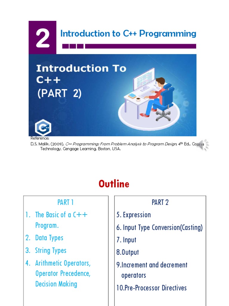 Chapter2introtoc 2B 2bpart2 | PDF | Input/Output | Variable (Computer ...