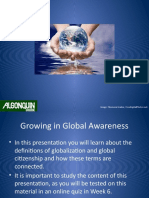 Growing in Global Awareness