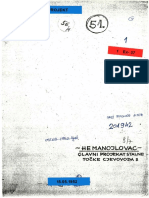 Ocr - HE Manojlovac - Glavni Projekat Stalne Točke Cjevovoda II PDF