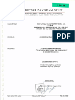 Ocr - Geodetski Zavod D.D. Split, Tehničko Promatanje Čeličnog Cjevovoda HE Miljacka 1. Serija Mjerenja PDF