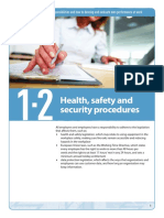 Health, Safety and Security Procedures