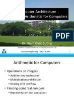 Computer Architecture Chapter 3: Arithmetic for Computers: Dr. Phạm Quốc Cường