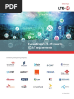 Evaluation of Lte-M Towards 5G Iot Requirements: White Paper