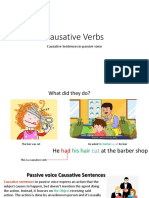 Causative Verbs (Passive Voice) PDF
