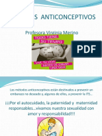 Métodos Anticonceptivos