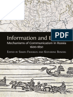 Mechanisms of Communication in Russia, 1650-1800 PDF