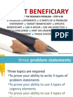 Research Writing 4 The Target Beneficiar - PPSX