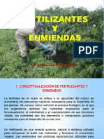 Fertilizantes y Enmiendas