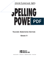 Spelling Power 9th TE