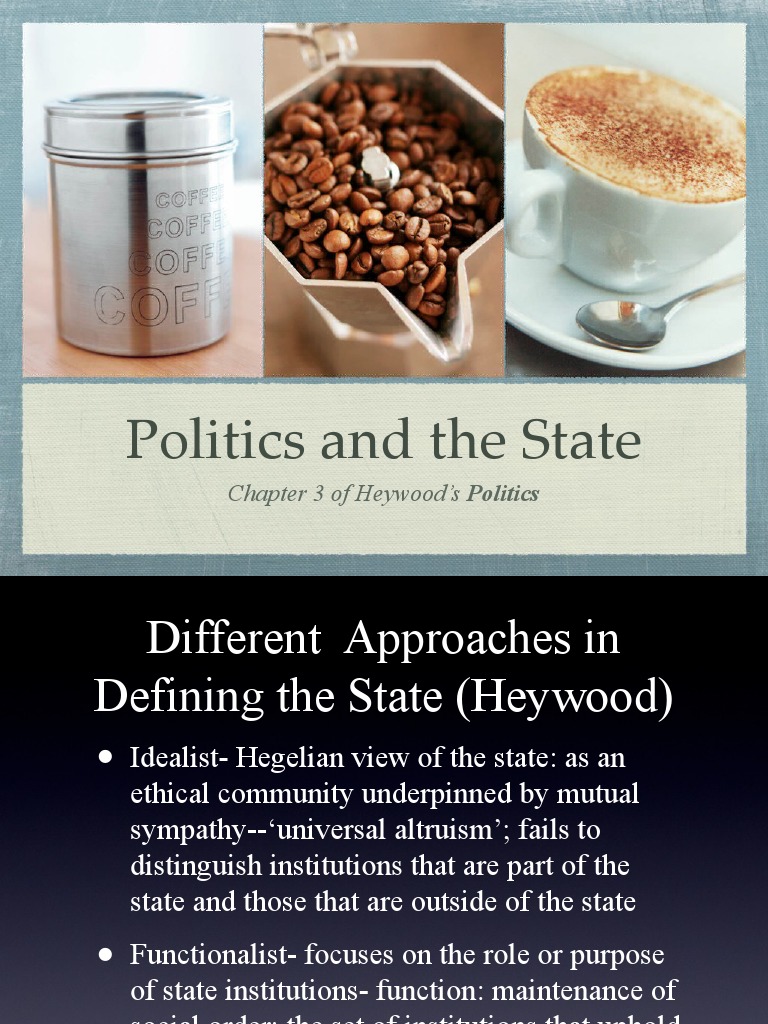 Defining and Theorizing the State | PDF | Patriarchy | State (Polity)