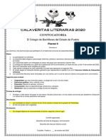 Calaveritas Literarias 2020-Convocatoria PDF