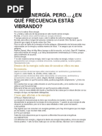 Mapa de la Conciencia de David Hawkins | PDF | Vida | Amor